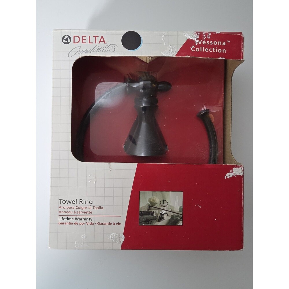 DELTA Vessona Venetian Bronze Towel Holder Open Ring Venetian Bronze 75946-RB